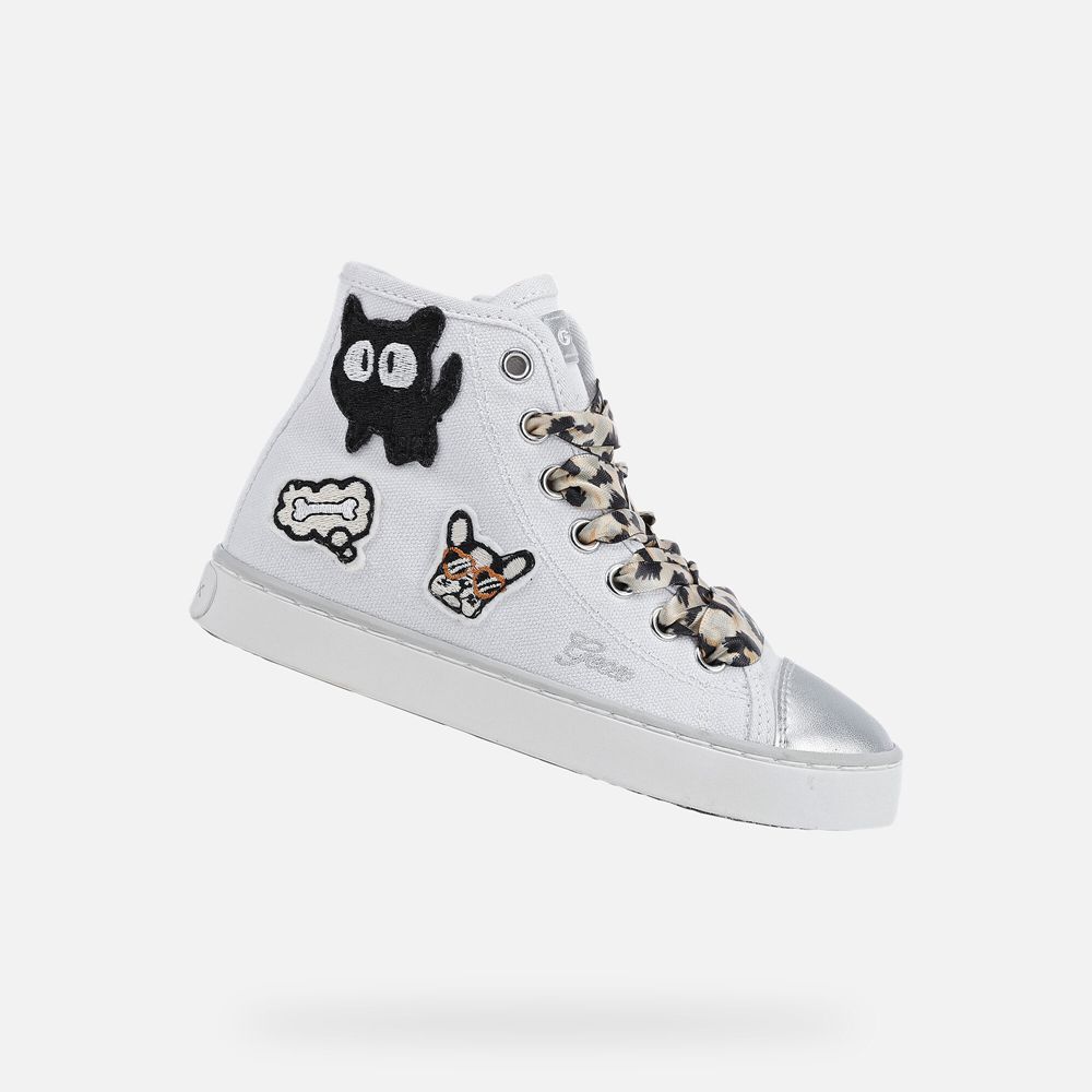 Geox Kiz Çocuk Spor Ayakkabı Beyaz - Ciak - BQM-864752